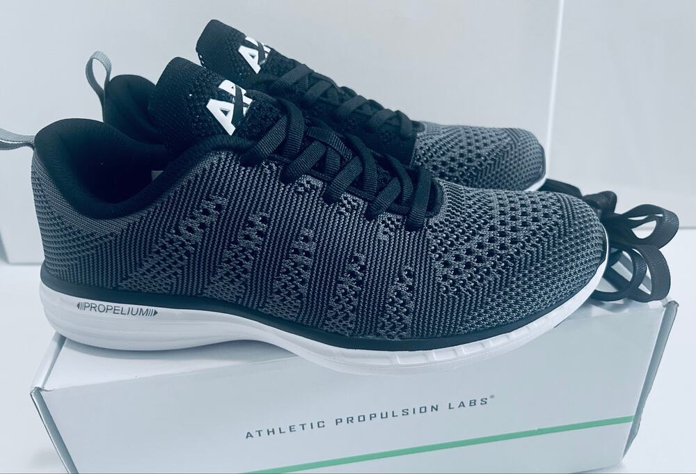 APL Techloom Pro. Smoke/Black/White. Men's US size 7 or Women's US Size 8.5 NWTs